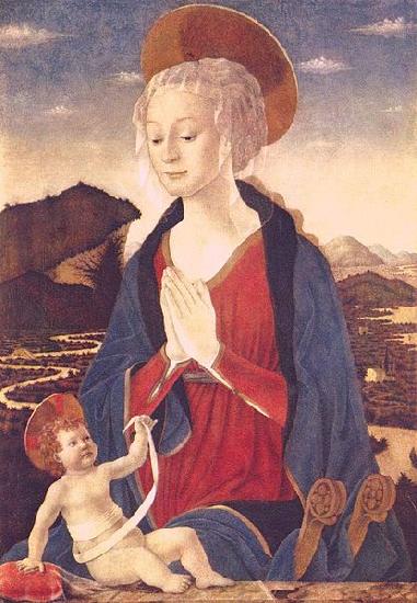 Alesso Baldovinetti Madonna and Child